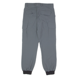 LB LEBLON Outdoor Cuffed Cargo Mens Trousers Grey Regular Tapered W31 L27