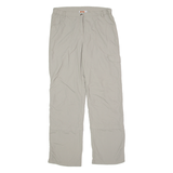 BIG BEAR Outdoor 2 in 1 Womens Trousers Grey Regular Straight 90s W30 L29