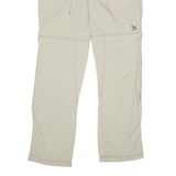 SALEWA Outdoor 2 in 1 Womens Trousers Beige Slim Straight W34 L30