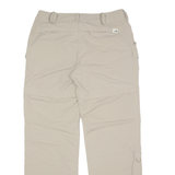THE NORTH FACE Outdoor 2 in 1 Womens Trousers Beige Regular Straight Nylon W24 L30