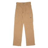 BELTUS Cargo Womens Trousers Brown Regular Wide-Leg W30 L33