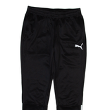 PUMA Mens Track Pants Black Tapered M W28 L28