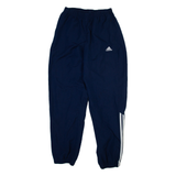 ADIDAS Mens Track Pants Blue Tapered M W27 L30