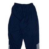 ADIDAS Mens Track Pants Blue Tapered M W27 L30