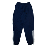 ADIDAS Mens Track Pants Blue Tapered M W27 L30