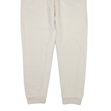 ADIDAS ORIGINALS Womens Joggers Cream Tapered UK 8 W28 L26