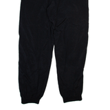 EAGLE Mens Track Pants Black 90s Tapered XL W36 L31