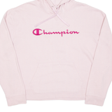 CHAMPION Womens Pink Hoodie XL