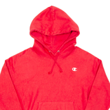 CHAMPION REVERSE WEAVE Womens Red Hoodie M