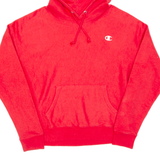 CHAMPION REVERSE WEAVE Womens Red Hoodie M