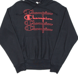CHAMPION REVERSE WEAVE Mens Black Hoodie S