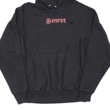 CHAMPION REVERSE WEAVE Mens Black Hoodie M