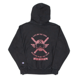 CHAMPION REVERSE WEAVE Mens Black Hoodie M