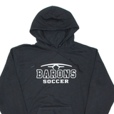 CHAMPION Mens Black Hoodie USA M