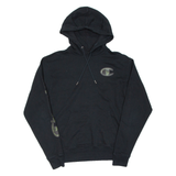 CHAMPION Mens Black Hoodie M