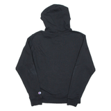 CHAMPION Mens Black Hoodie S