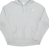 CHAMPION REVERSE WEAVE Womens Grey Hoodie L