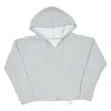 CHAMPION REVERSE WEAVE Cropped Womens Grey Hoodie XL