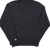 CHAMPION Mens Black Hoodie S