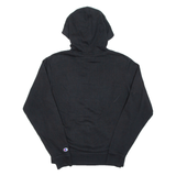 CHAMPION Mens Black Hoodie S