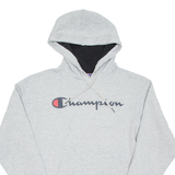 CHAMPION Mens Grey Hoodie S