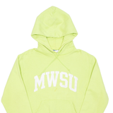 CHAMPION Mens Green Hoodie USA S