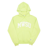 CHAMPION Mens Green Hoodie USA S