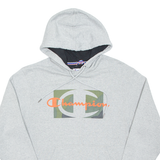 CHAMPION Mens Grey Hoodie M