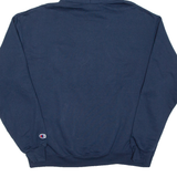 CHAMPION Mens Blue Hoodie USA L