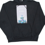 CHAMPION Mens Black Hoodie L