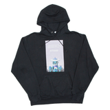 CHAMPION Mens Black Hoodie L