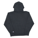CHAMPION Mens Black Hoodie L