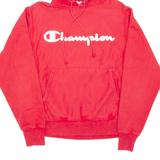 CHAMPION REVERSE WEAVE Mens Red Hoodie S