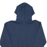 CHAMPION Mens Blue Hoodie Full Zip USA S