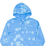 CHAMPION Tye-dye Mens Blue Hoodie S
