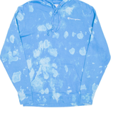 CHAMPION Tye-dye Mens Blue Hoodie S