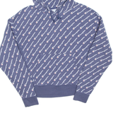 CHAMPION REVERSE WEAVE Mens Blue Hoodie M