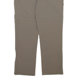 THE NORTH FACE Detachable Legs Womens Trousers Grey Straight Nylon W31 L28
