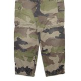Camo Cargo Womens Trousers Green Relaxed Tapered W24 L26