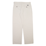 DOCKERS Mens Trousers Beige Regular Straight W33 L32