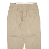 RALPH LAUREN POLO GOLF Mens Trousers Beige Relaxed Tapered W38 L31