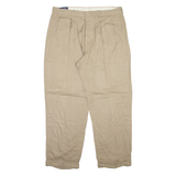 RALPH LAUREN POLO GOLF Mens Trousers Beige Relaxed Tapered W38 L31