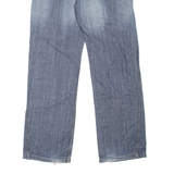 YES OR NO Mens Jeans Blue Relaxed Straight Stone Wash W34 L34