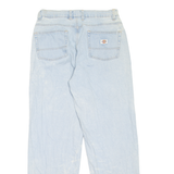 DICKIES Workwear Mens Jeans Blue Loose Straight W34 L32
