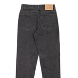 LEVI'S 512 Womens Jeans Black Slim Tapered 90s W27 L29
