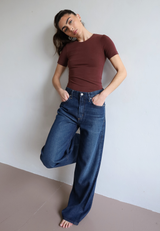 Organic Cotton Crew T-Shirt, Winter Berry