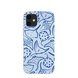 Powder Blue Stingray Fever iPhone 12 Mini Case