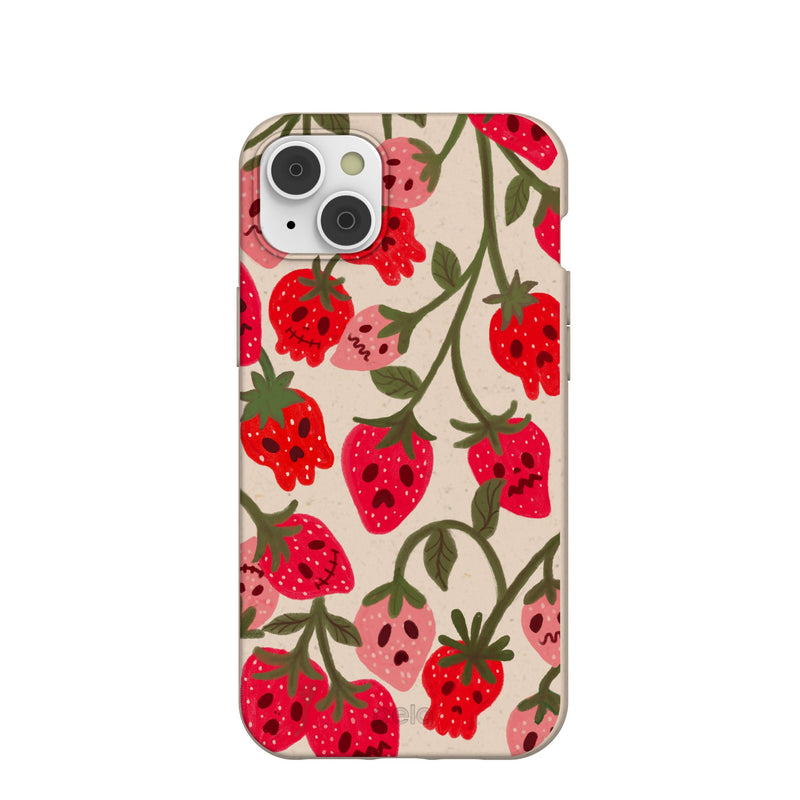 Seashell Strawboories iPhone 14 Plus Case