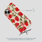 Seashell Strawboories iPhone 14 Plus Case