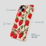 Seashell Strawboories iPhone 14 Plus Case